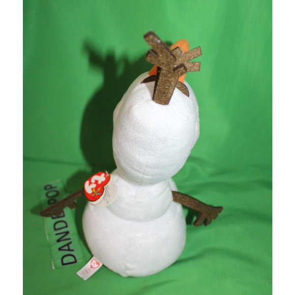 Disney Beanie Buddies Frozen Olaf Snowman Stuffed Animal Toy - Picture 4 of 5